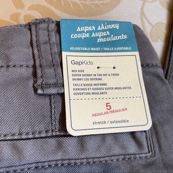 Gap Kids Girls Super Skinng Cargo Pants Size 5 - Picture 5 of 6